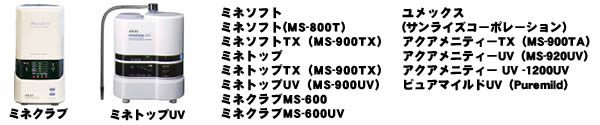 浄水器・還元水カートリッジ 赤井電機（アカイ電気）