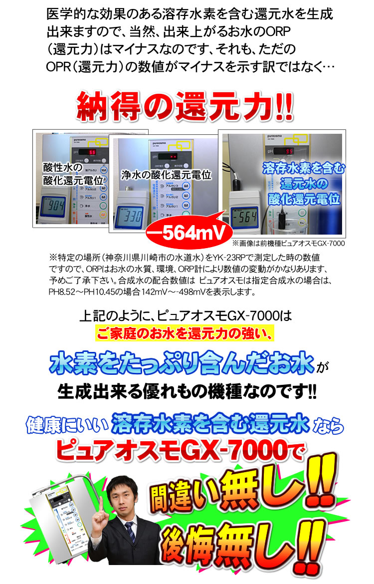 pureosmo GX-7000 整水器 ピュアナノHX-7000専用 浄水カートリッジ ピュアオスモGX-7000